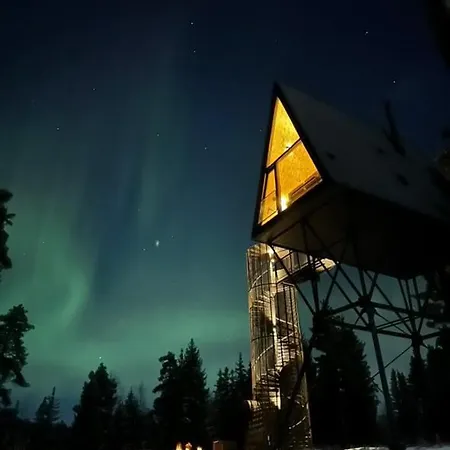 Деревянный коттедж Pan Treetop Asnes