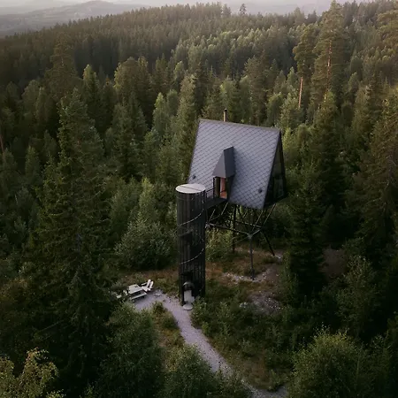 Деревянный коттедж Pan Treetop Asnes